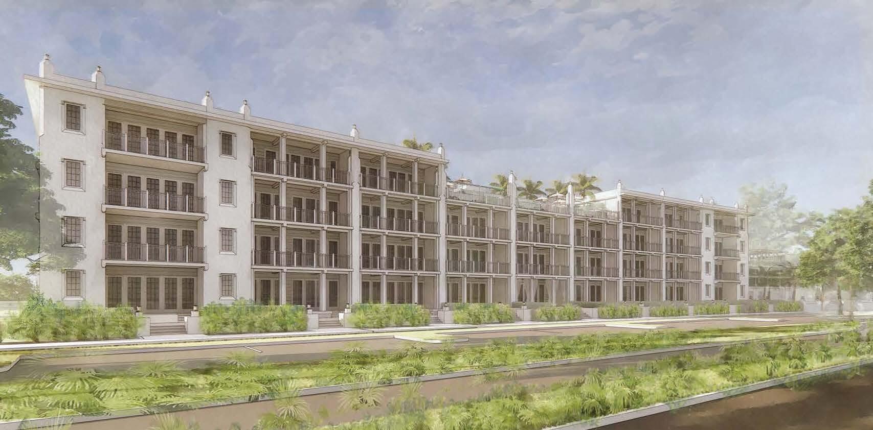 45 West Solaire Way Inlet Beach, Unit PH 2 Inlet Beach, FL 32461 - Photo 3 of 12 a view of a building with a yard