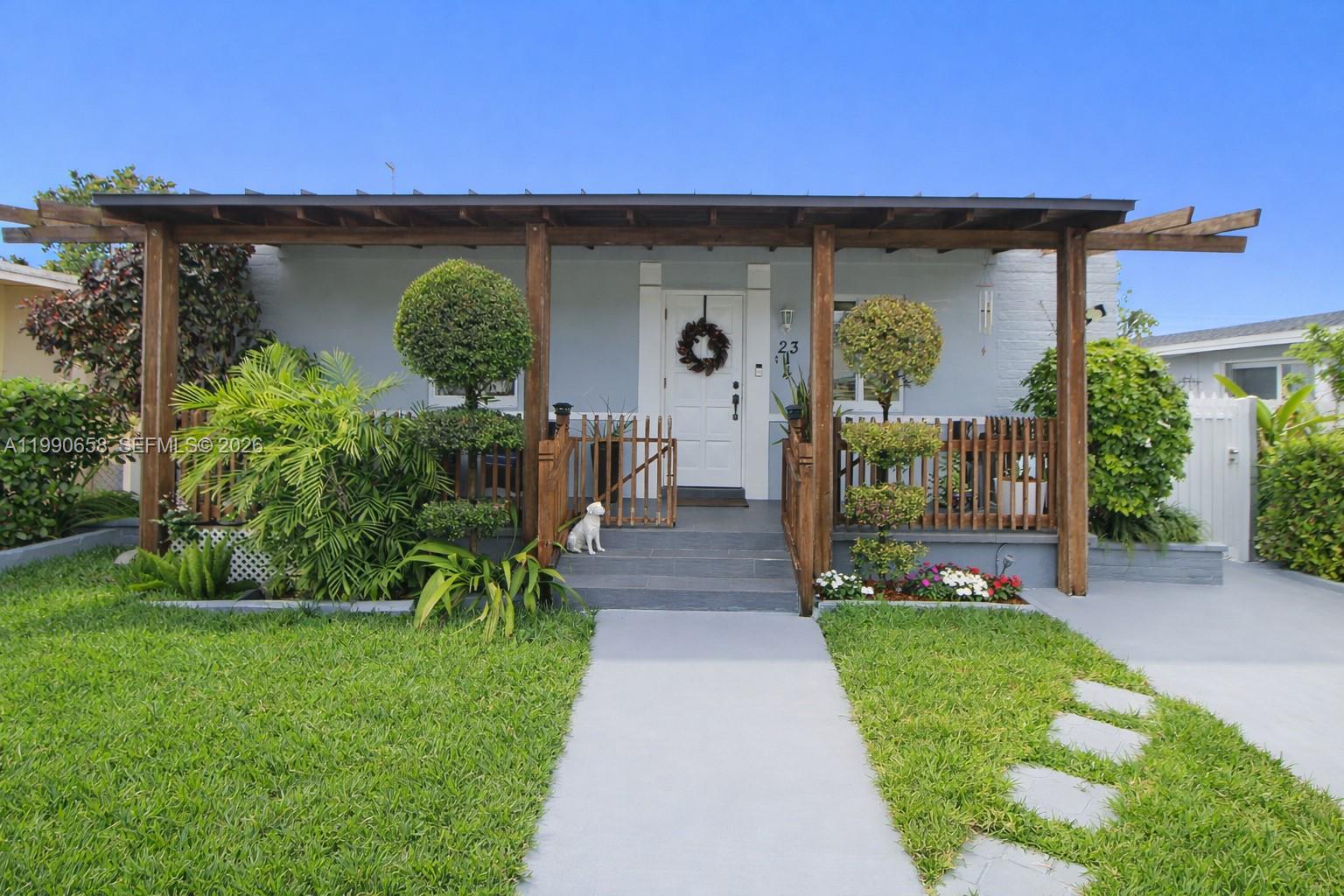 a view of outdoor space and yard