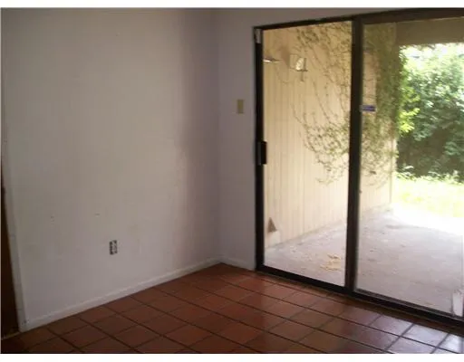 a view of front door