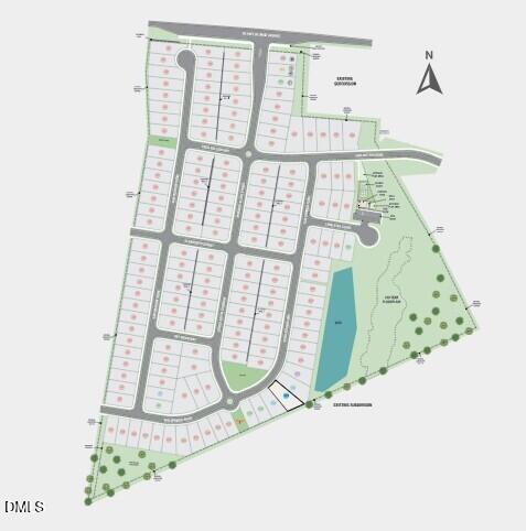 1112 Sun Spgs Road Wake Forest, NC 27587 - Photo 36 of 44 a view of staircase with white walls