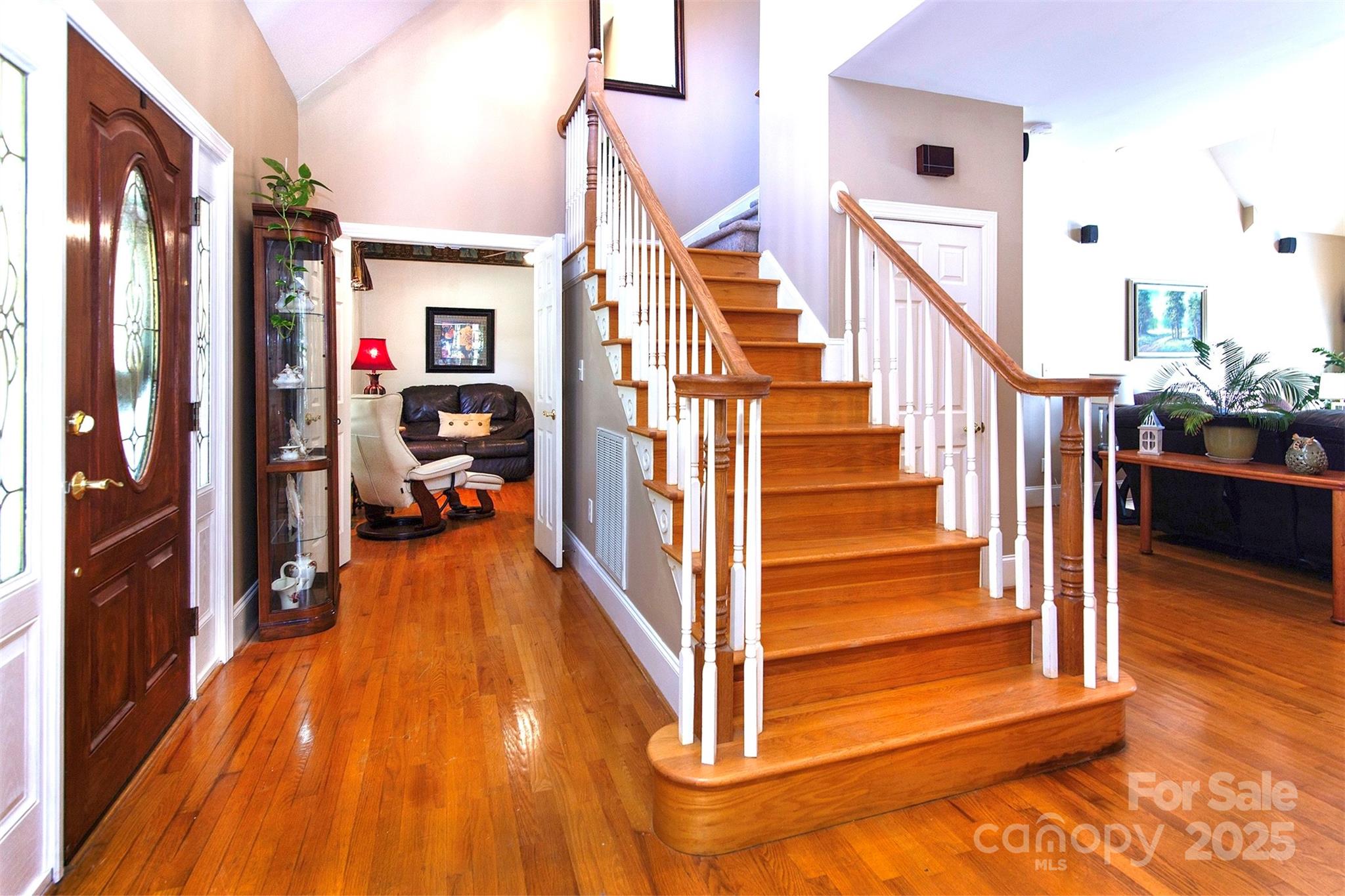 1595 High Ridge Drive Stanley, NC 28164 - Photo 4 of 32 a view of entryway and hall with wooden floor
