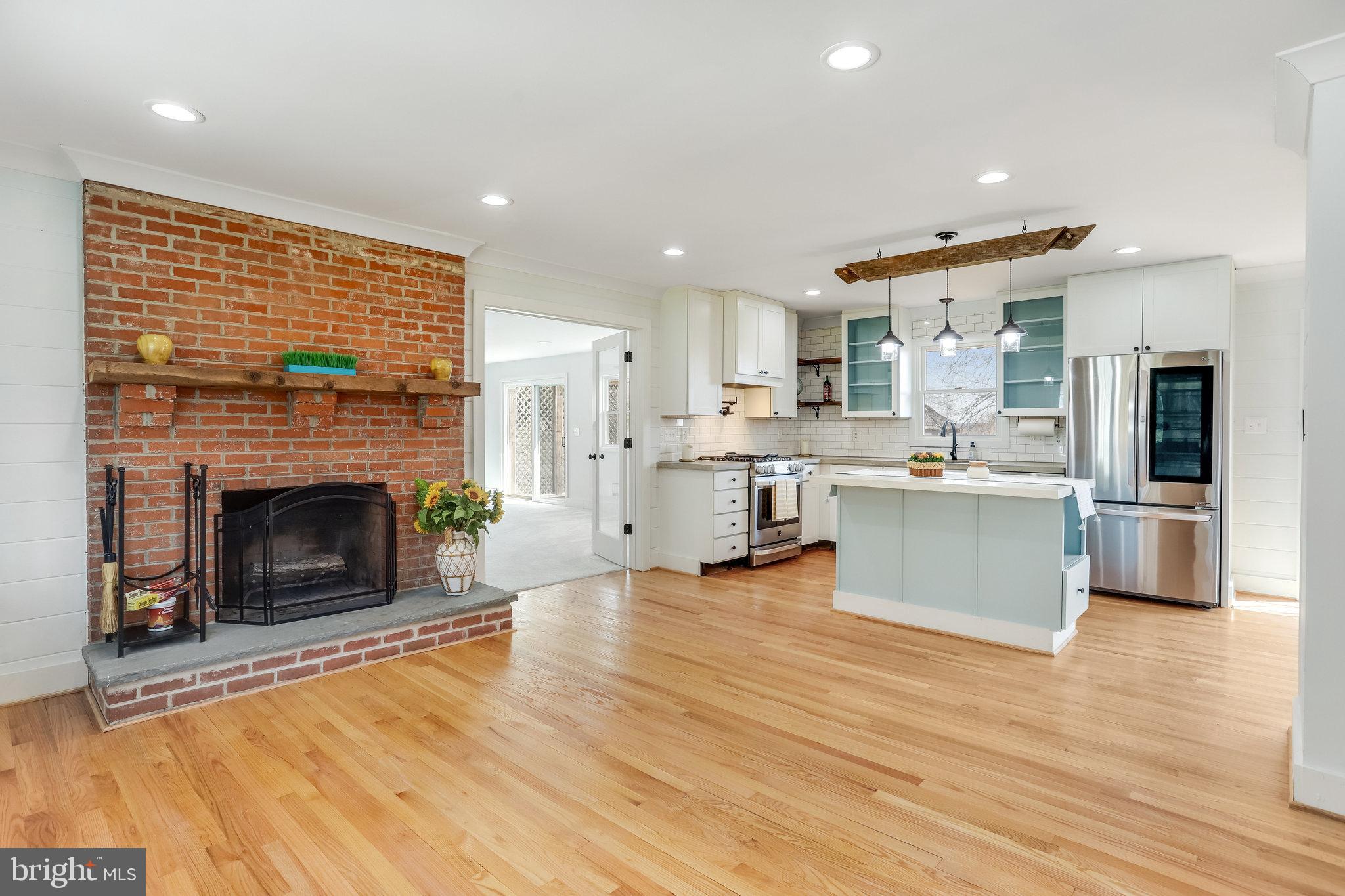 6343 Yeagertown Road New Market, MD 21774 - Photo 11 of 58 a view of kitchen with cabinets and wooden floor