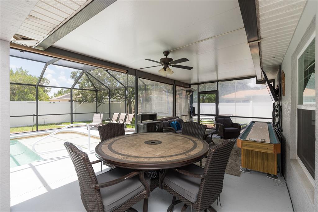 7 Lancaster Lane Palm Coast, FL 32137 - Photo 35 of 67 a view of a dining room with furniture window and outside view
