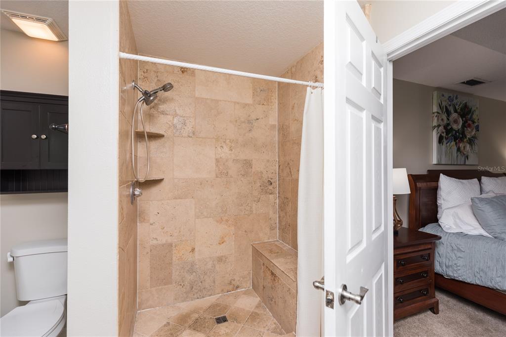 7 Lancaster Lane Palm Coast, FL 32137 - Photo 55 of 67 a bathroom with a shower and a toilet