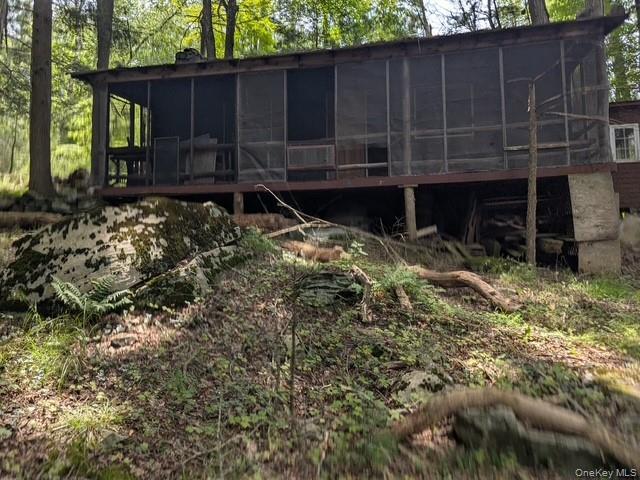 131 Old Plank Road Sparrowbush, NY 12780 - Photo 14 of 19 a view of a backyard