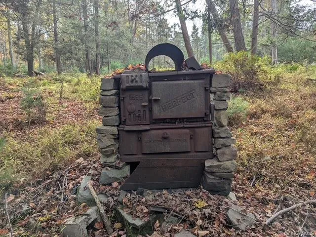 a view of a back yard of the house
