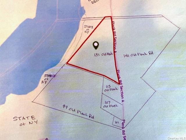 131 Old Plank Road Sparrowbush, NY 12780 - Photo 2 of 19 a close up of a street sign