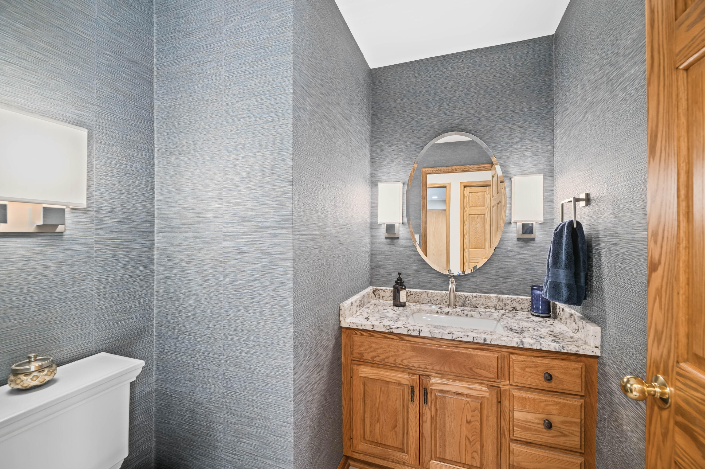 345 Elm Grove Road, Unit B Brookfield, WI 53005 - Photo 3 of 43 Updated Half Bath!