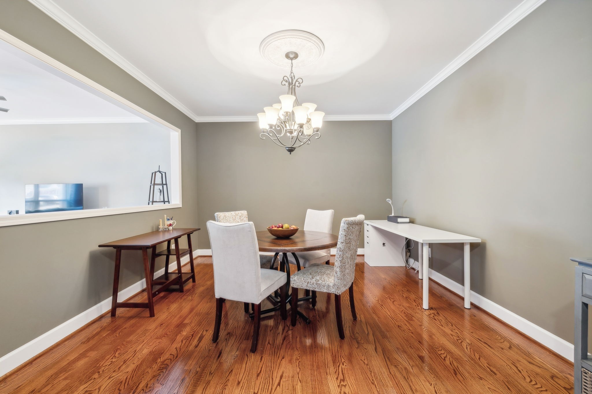 7126 Fernvale Springs Way Fairview, TN 37062 - Photo 11 of 35 a view of a dining room with furniture and wooden floor