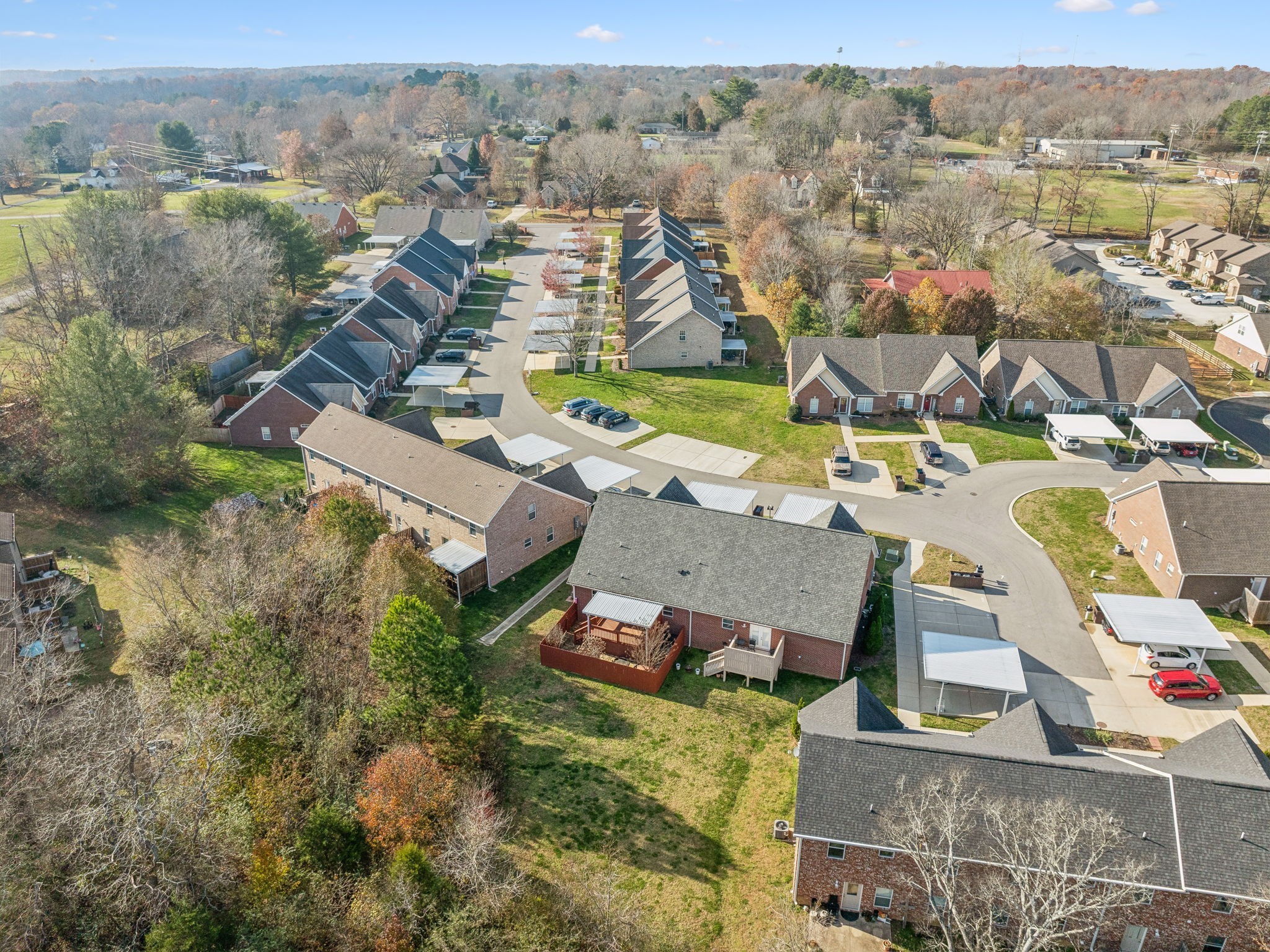 7126 Fernvale Springs Way Fairview, TN 37062 - Photo 35 of 35 an aerial view of residential houses with outdoor space