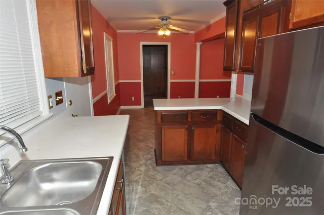 view of hall way with furniture