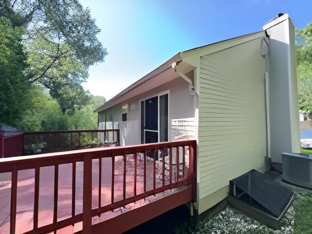 60 Aloma Road Rocky Point, NY 11778 - Photo 32 of 34 a view of a wooden deck and a backyard