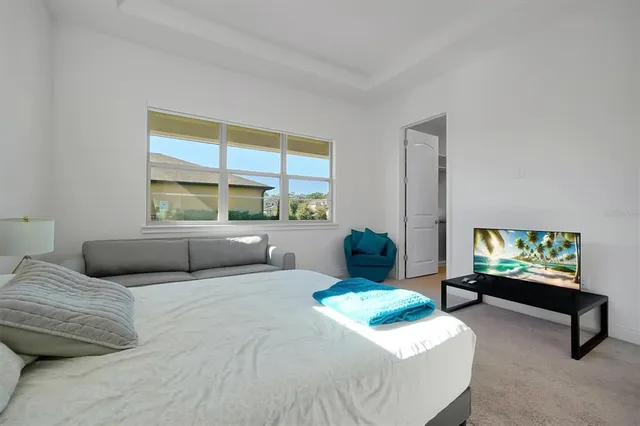 a bathroom with a double vanity sink a and mirror