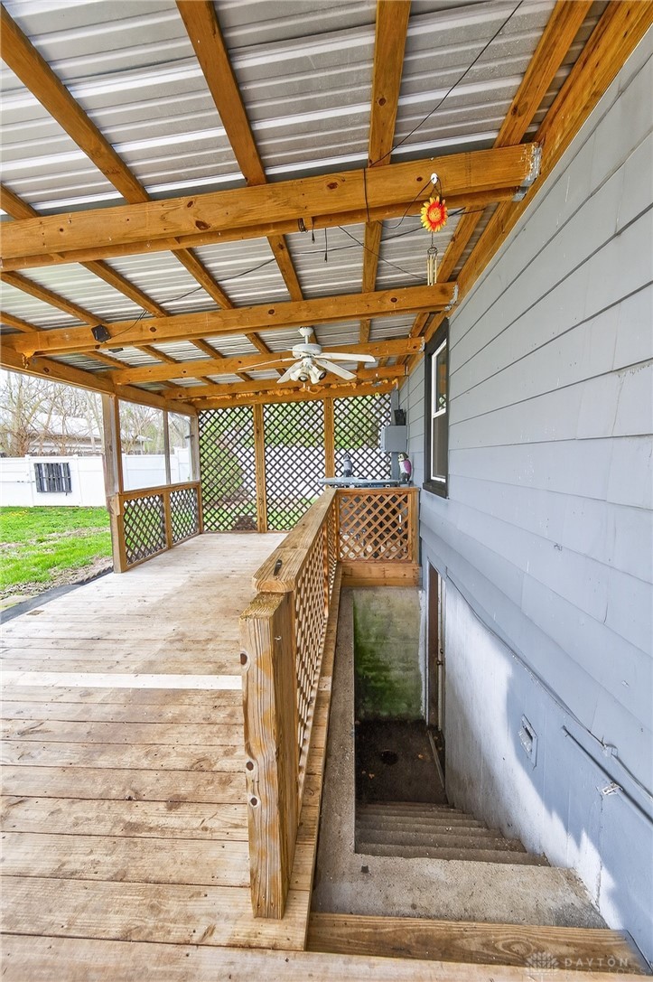 3301 Wildwood Road Middletown, OH 45042 - Photo 48 of 68 This inviting outdoor space features a covered patio perfect for relaxation and entertainment.