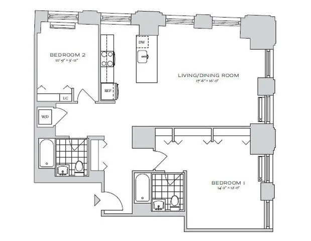 $7,762 | 70 Pine Street, Unit 2108 | Financial District