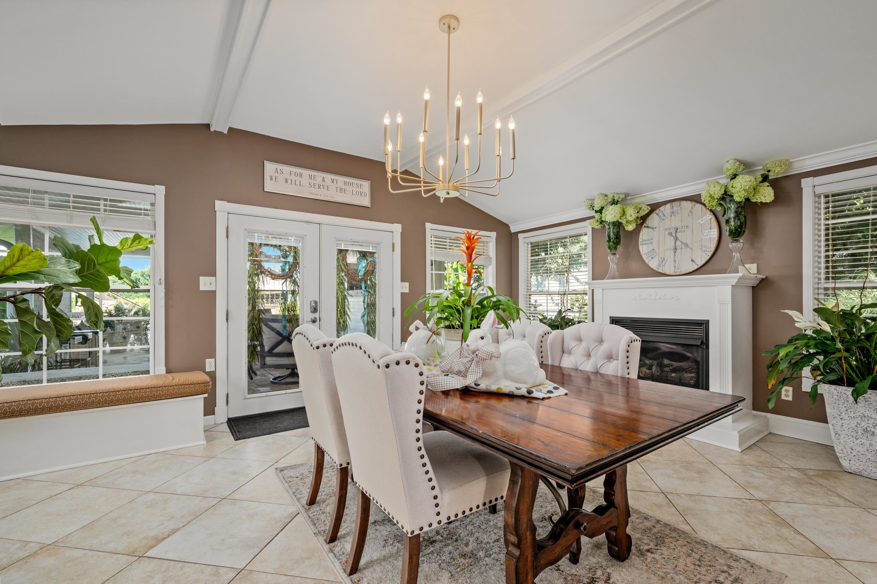 1354 Wilburn Road Michigan City, MS 38647 - Photo 11 of 40 a view of a livingroom with furniture and a fireplace