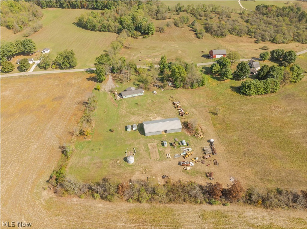 5267 Apollo Road Northeast Salineville, OH 43945 - Photo 29 of 33 Aerial view of property's location featuring rural landscape