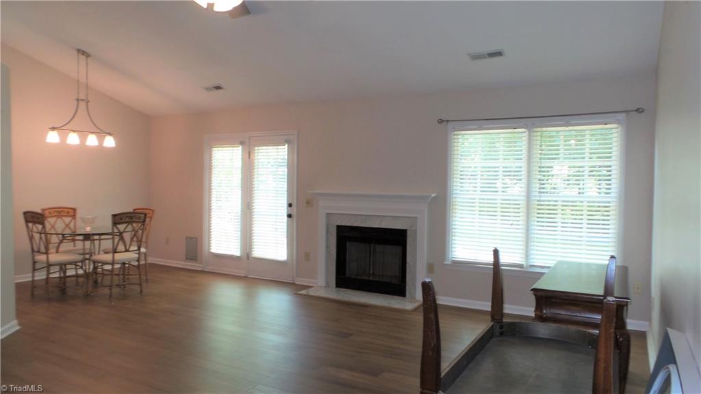 3312 Timberwolf Avenue High Point, NC 27265 - Photo 4 of 29 Wood burning Fireplace has never been used. Lots of natural light.