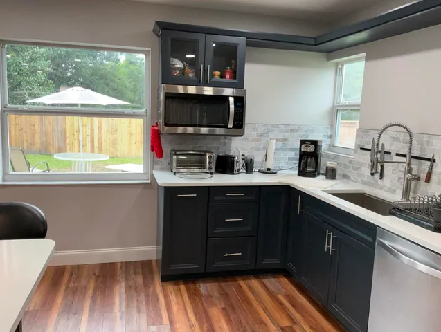 a view of empty room