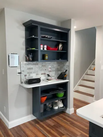 a view of a back yard from a window