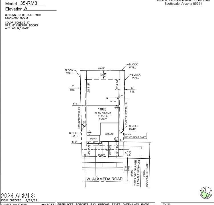 14415 West Alameda Road Surprise, AZ 85387 - Photo 2 of 11 Plot Plan