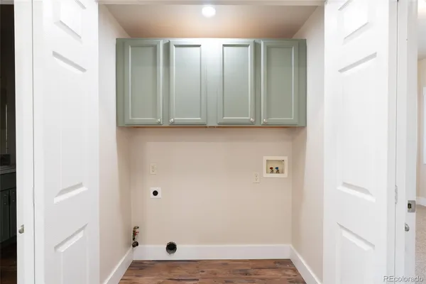a view of front door