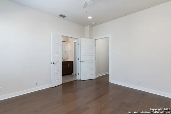 wooden floor in an empty room with wooden floor