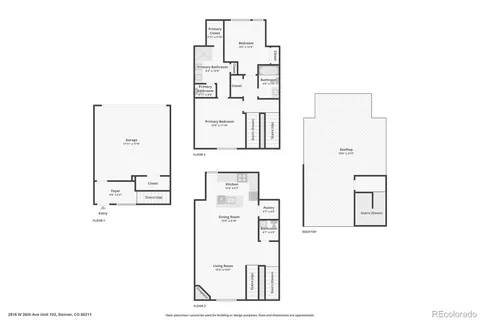 $665,000 | 2816 West 26th Avenue, Unit 102, Denver, CO 80211