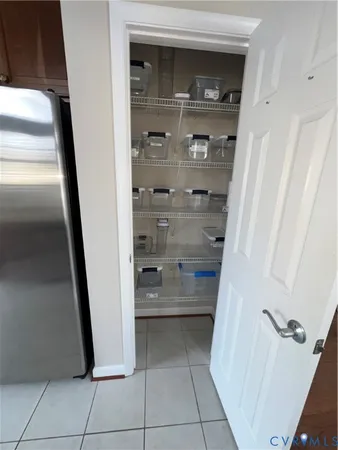 a view of a lake with a city view