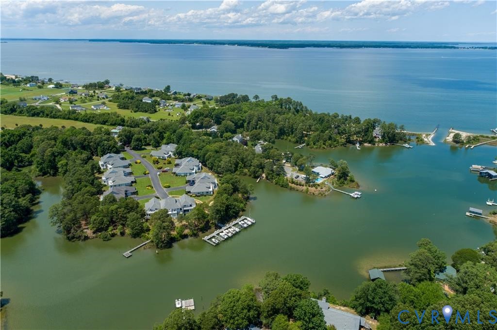 330 Chesapeake Watch Road, Unit 10B Deltaville, VA 23043 - Photo 40 of 48 a view of a lake with a city view