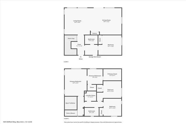 $537,000 | 1672 Milford Way, Beaumont, CA 92223