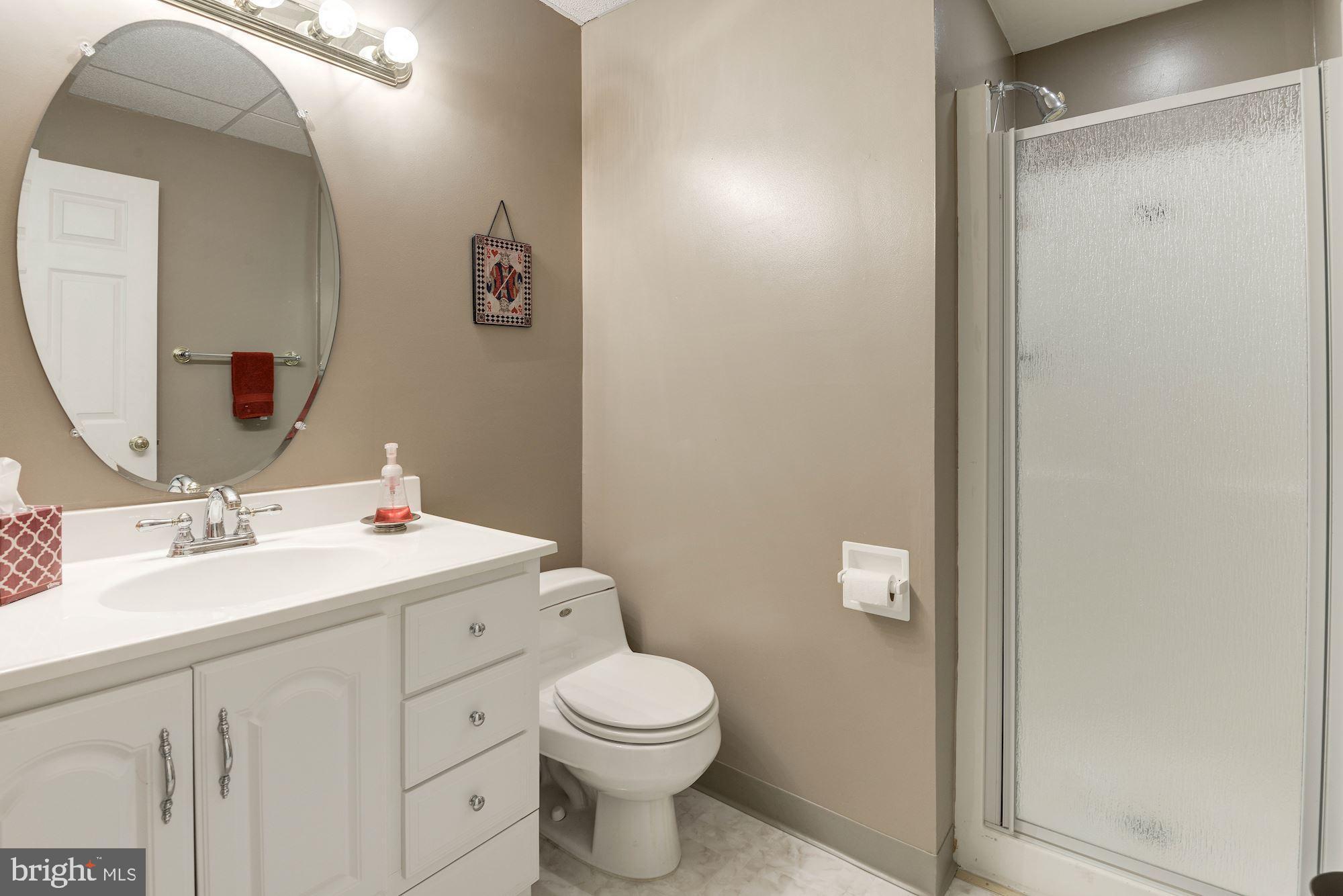 1326 Murray Downs Way Reston, VA 20194 - Photo 37 of 41 a bathroom with a toilet sink and mirror