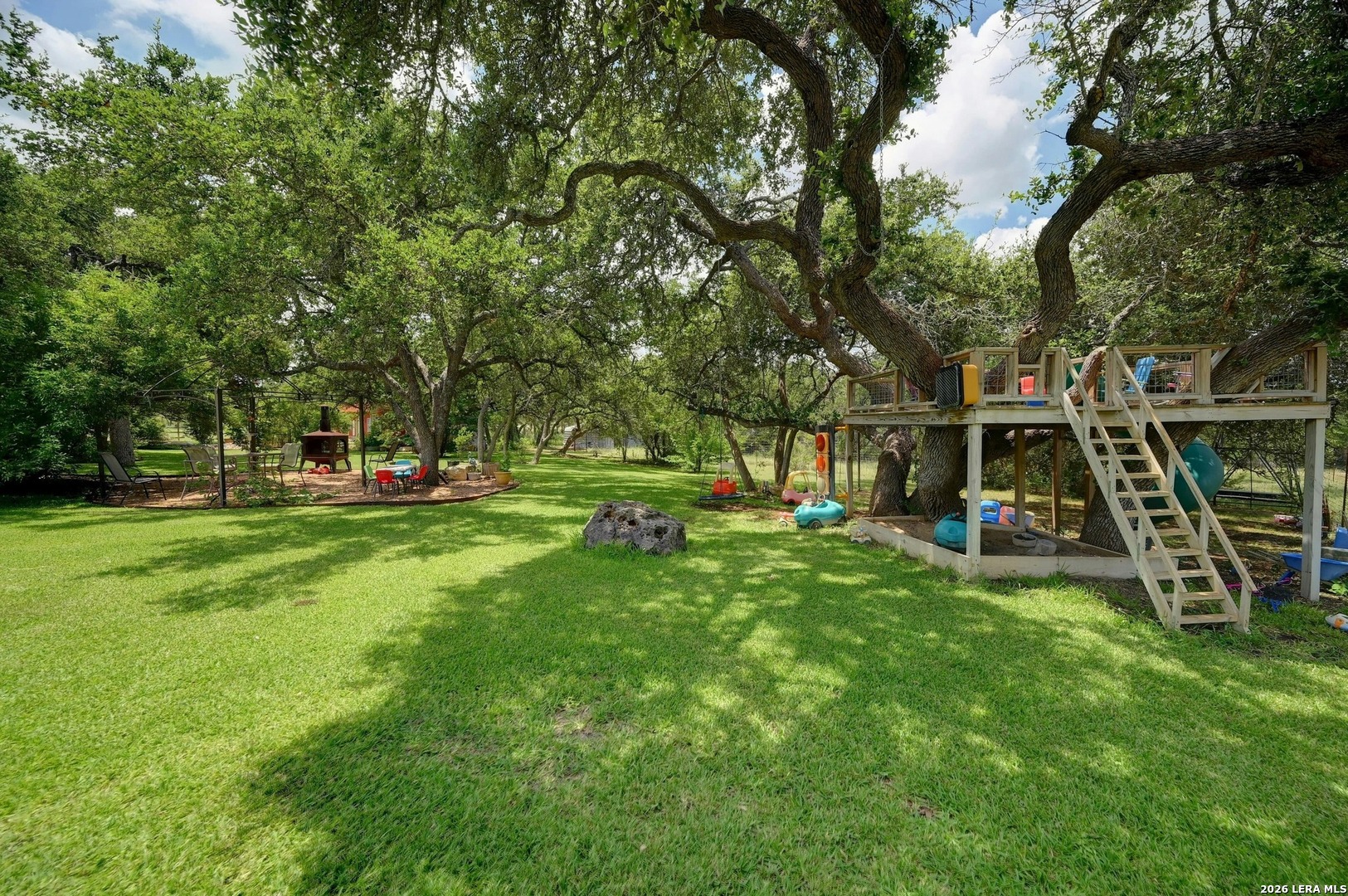 316 Go Away Road Blanco, TX 78606 - Photo 39 of 40 a view of a park with swings