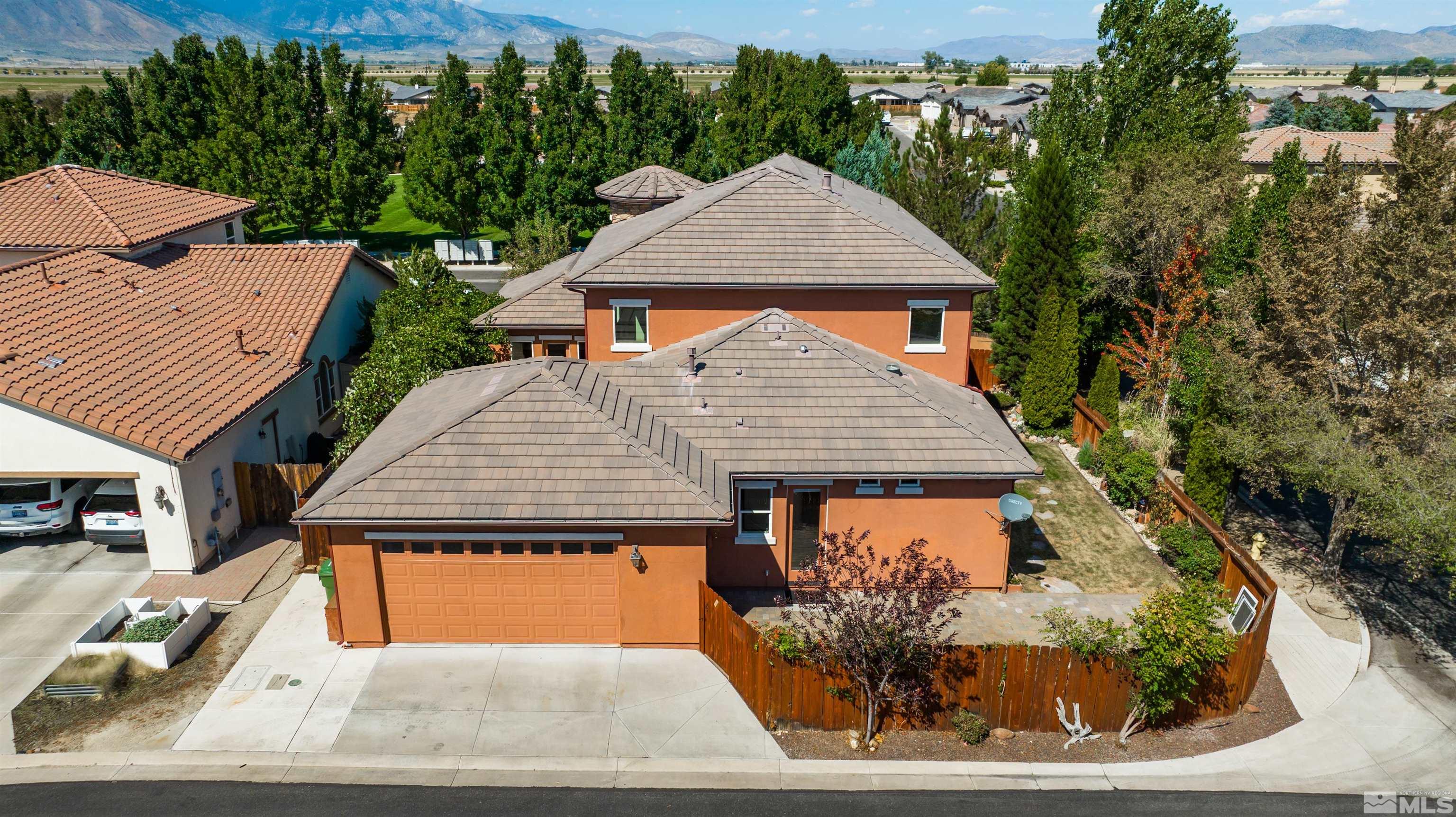 985 Bella Monte Drive Minden, NV 89423 - Photo 36 of 37 a aerial view of a house