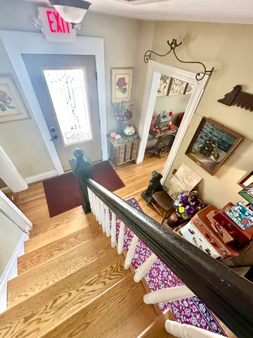 a view of a city with lots of residential buildings