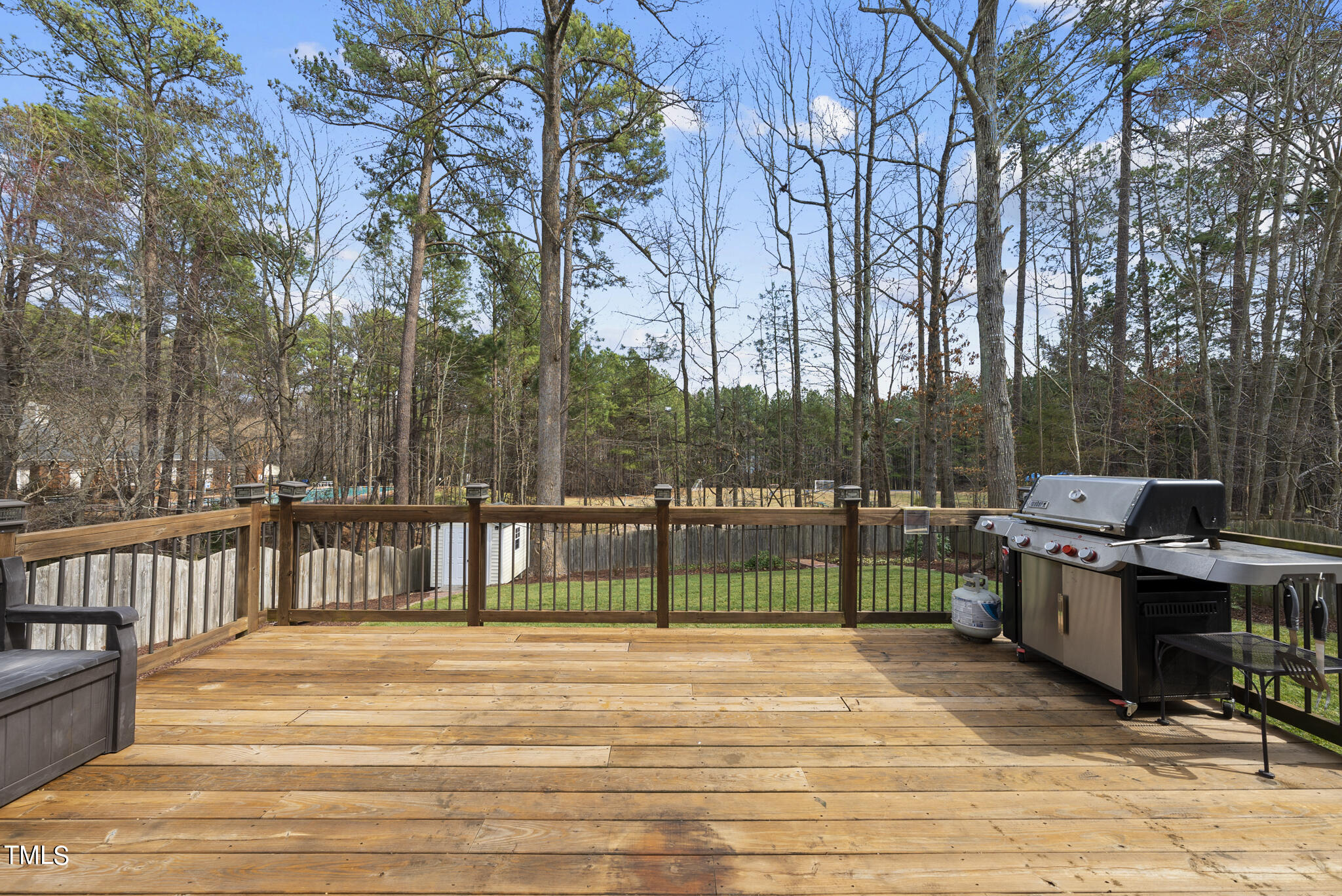 9013 Miranda Drive Raleigh, NC 27617 - Photo 34 of 41 Back Deck