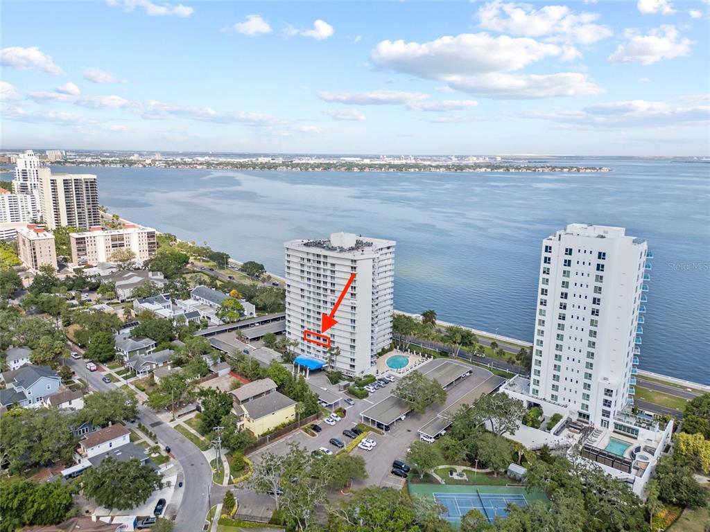 2611 Bayshore Boulevard, Unit 504 Tampa, FL 33629 - Photo 38 of 39 a view of terrace with city view