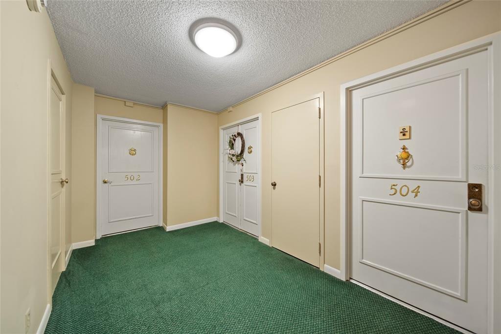 2611 Bayshore Boulevard, Unit 504 Tampa, FL 33629 - Photo 6 of 39 a view of hallway with closet