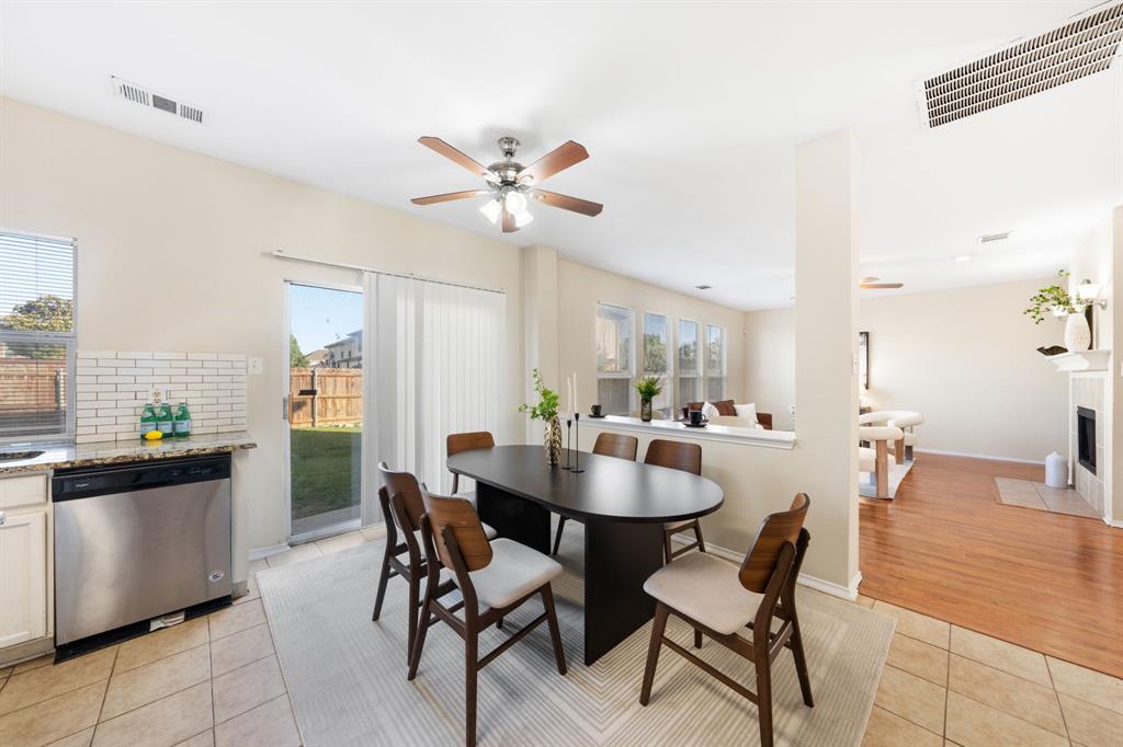 13604 Ponderosa Ranch Road Fort Worth, TX 76262 - Photo 6 of 27 a view of a dining room with furniture
