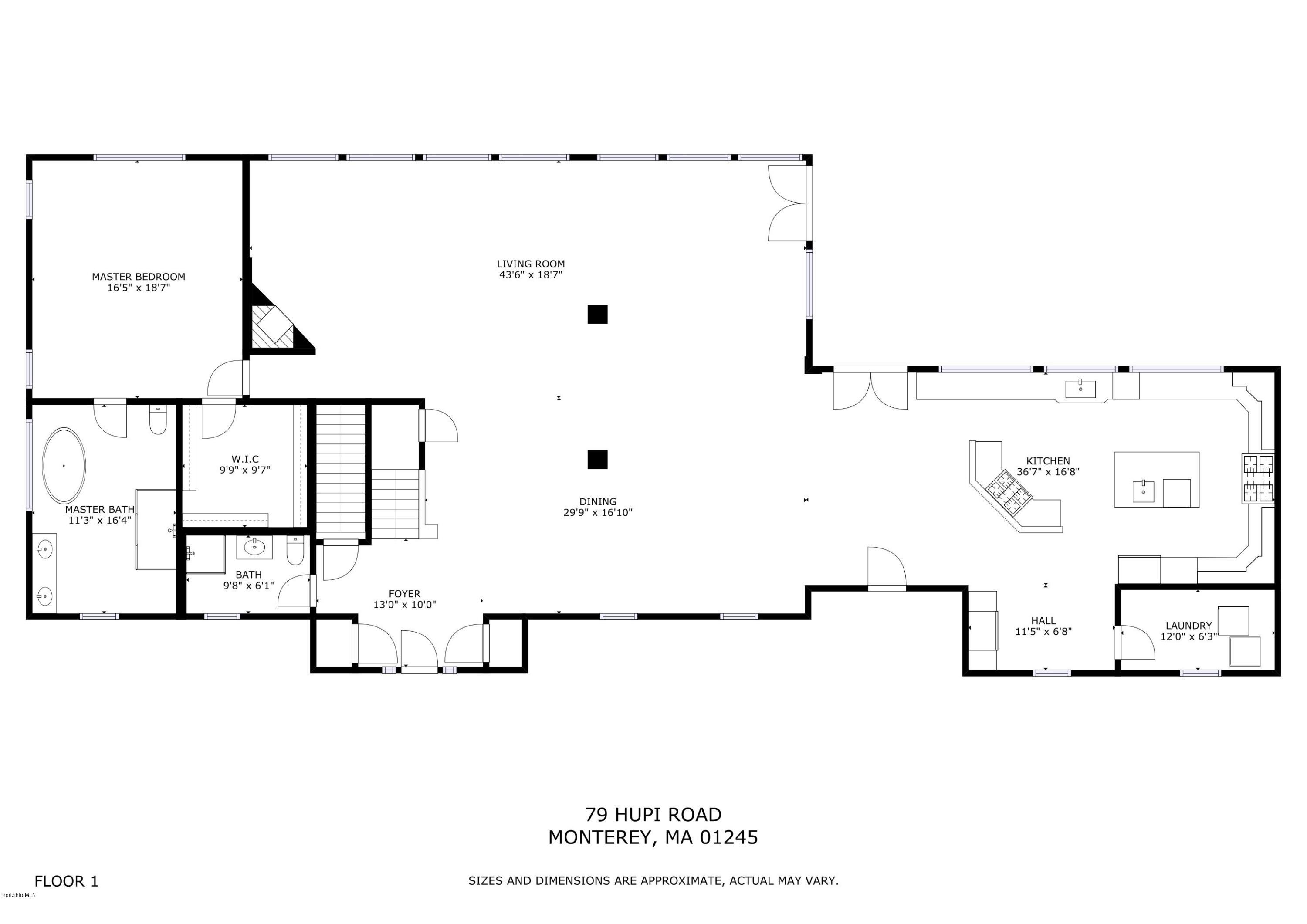 79 Hupi Road Monterey, MA 01245 - Photo 30 of 33 a picture of a room with a bench