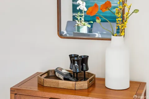 a bedroom with bed and window