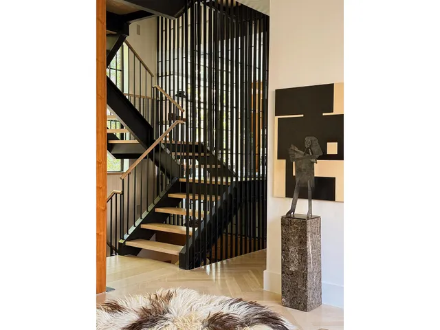 a view of a terrace with furniture