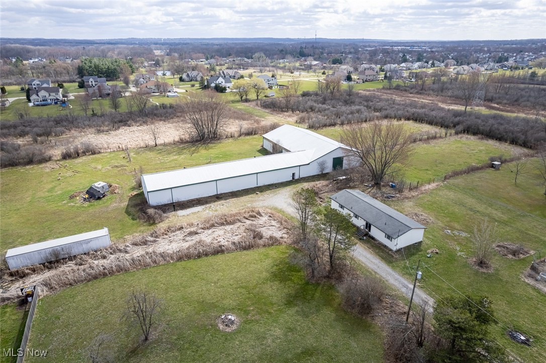 3607 Marks Road Medina, OH 44256 - Photo 10 of 36 Birds eye view of home, barns and property
