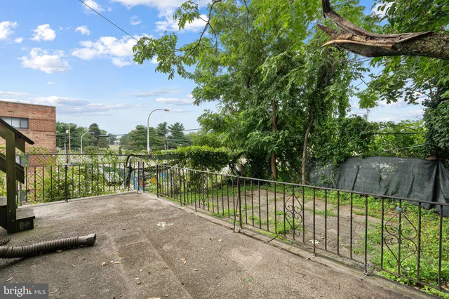 a backyard of a house