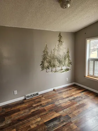 a view of a window in a room