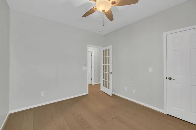 wooden floor in an empty room