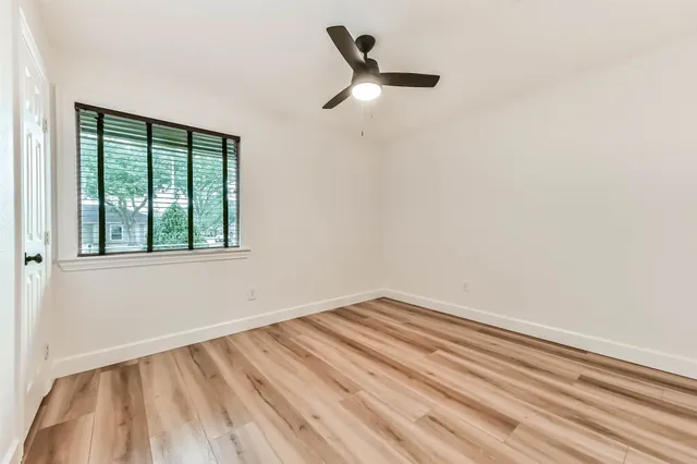 wooden floor in an empty room