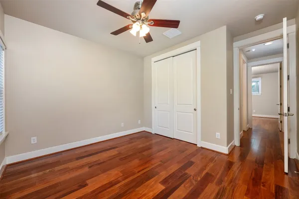 wooden floor in an empty room