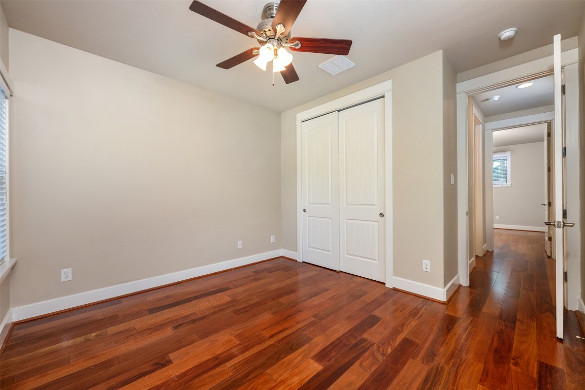 303 Zennia Street Austin, TX 78751 - Photo 25 of 40 wooden floor in an empty room