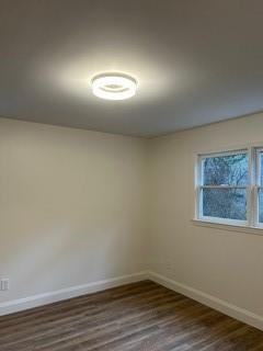 5190 Ozora Church Road Loganville, GA 30052 - Photo 17 of 34 an empty room with wooden floor and windows